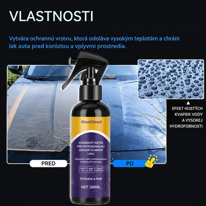 ⏰50% ZĽAVA na 3 fľaše - 🏆Pokročilý rýchlo pôsobiaci sprej na lakovanie automobilov