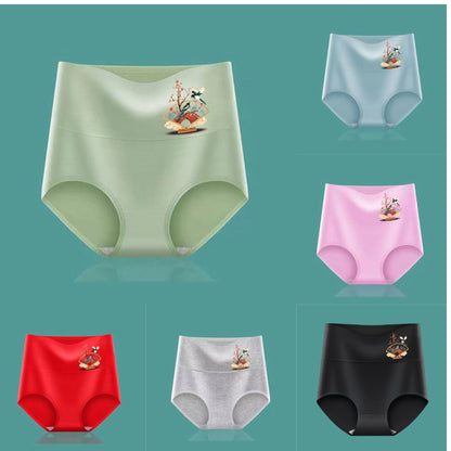 💖50% zniżki - 💖【Kup 3, otrzymaj 3 gratis】Majtki z wysokim stanem i podnoszeniem bioder, wykonane z wysokiej jakości bawełny✨️ (40-100 kg)