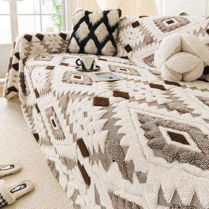 🛋️Ponuda za ranoranioce: 🎉Mekana i neklizajuća plišana navlaka za sofu🍂