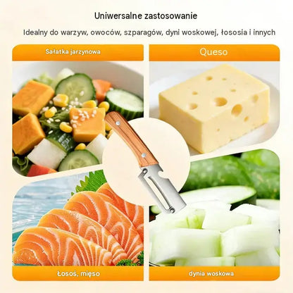 💥Kup jeden, a drugi dostaniesz gratis!💥🔪Wielofunkcyjna obieraczka ze stali nierdzewnej🧅