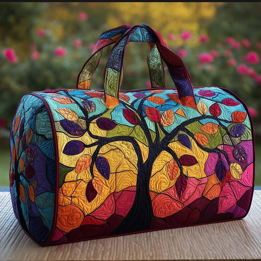 Bolsa de viaje acolchada con estampado nuevo, bolso de mano multifuncional para deporte y gimnasio, ideal para viajes cortos.