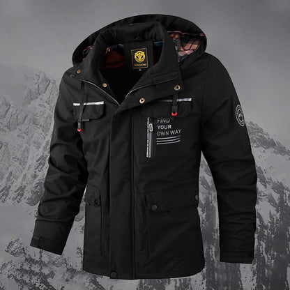 🔥🔥【50% popusta】💥 Nova muška topla jesensko/zimska jakna, zadebljana, otporna na vjetar i vodu