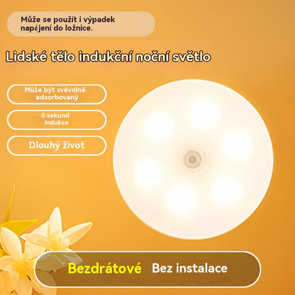 🏡💡【Kupte 1, získejte 1 zdarma】Inteligentní LED světlo, které detekuje lidské tělo, snadno se nabíjí a je praktické