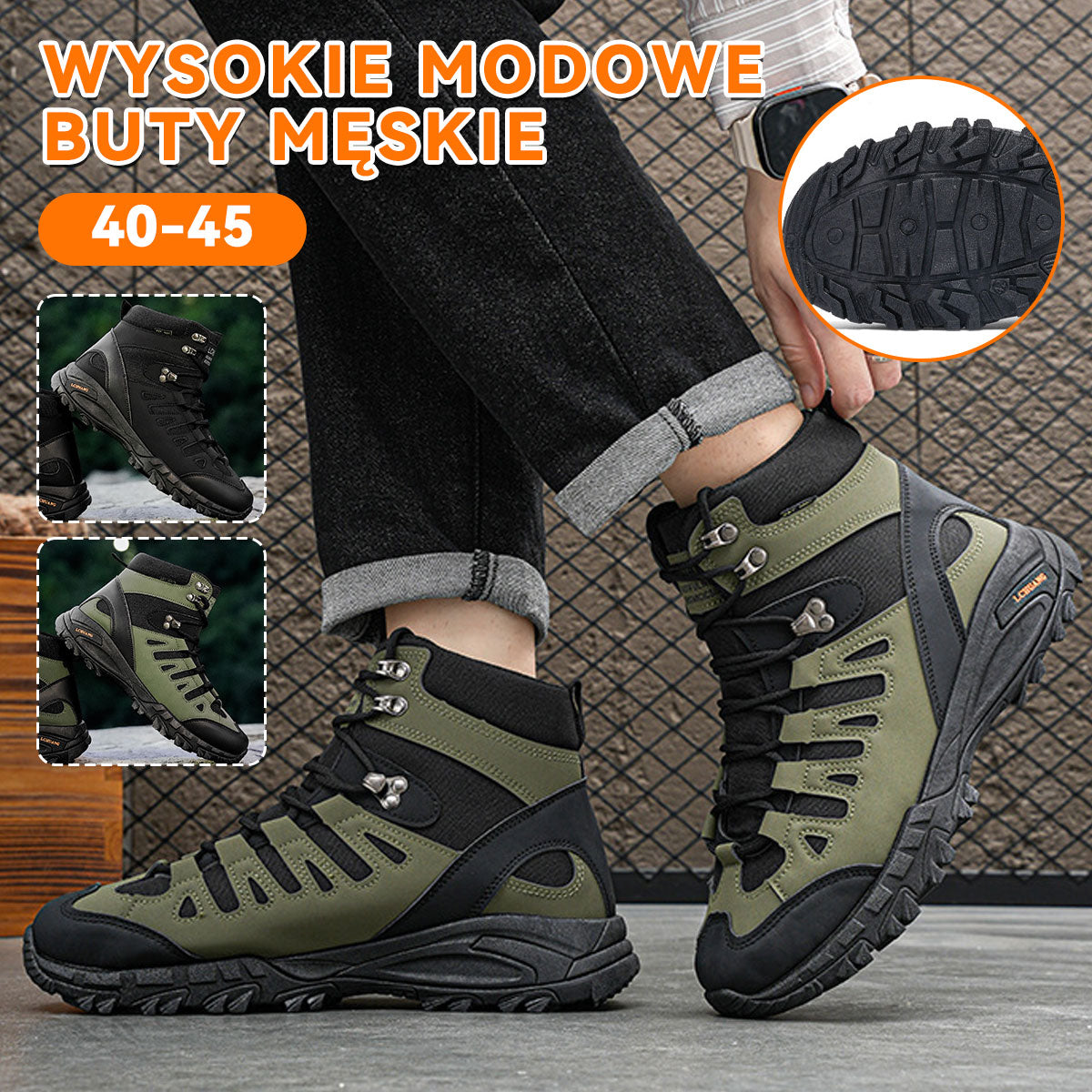 💥 Wyprzedaż wysokiej jakości butów trekkingowych - Zimowa oferta specjalna - Buty trekkingowe na jesień/zimę - Wytrzymałe i odporne na uderzenia