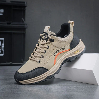 👍👞【39-44】Buty sportowe wykonane ze skóry odpornej na wodę i brud, z miękką podeszwą dla maksymalnego komfortu