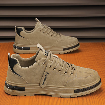 【39-44】2024 Jesienne męskie sneakersy Casual z miękkiej skóry-3802826