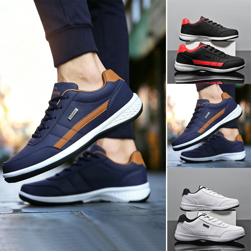 ✨【38-48】Nuevas zapatillas ortopédicas de cuero cómodas para hombre, a partir de 2026