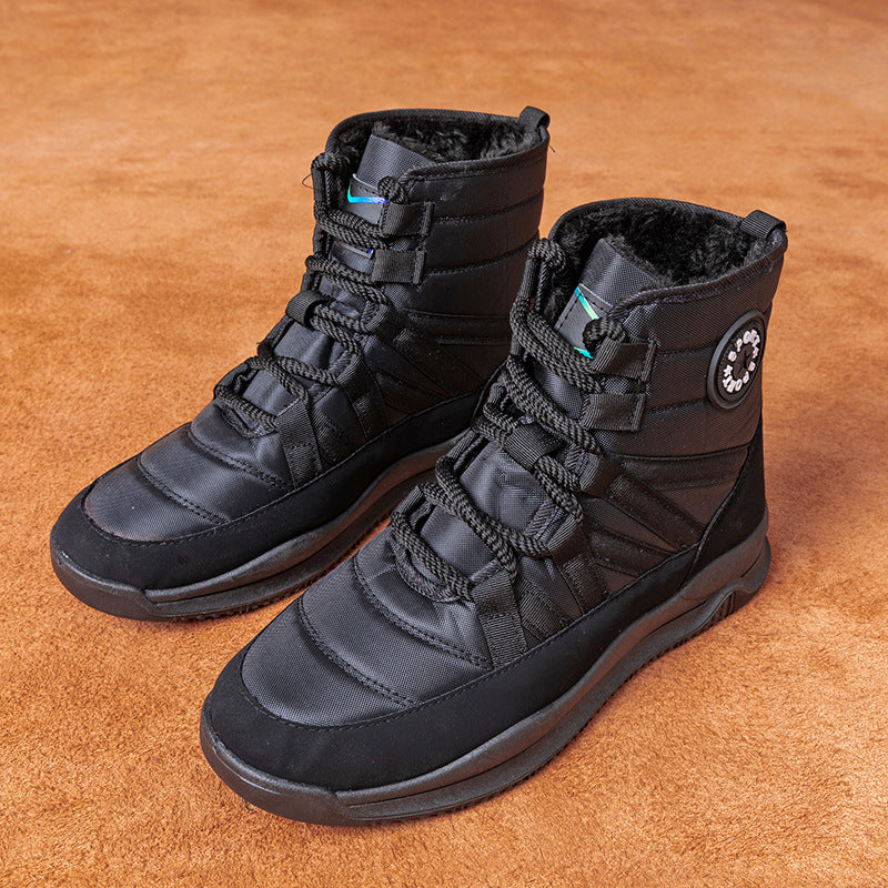 🔥44% zniżki – Specjalna zniżka świąteczna – Grube, antypoślizgowe buty śnieżne na platformie dla mężczyzn