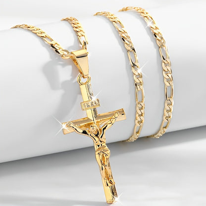 ✨⛓️【Kup jeden, a drugi dostaniesz gratis 🔥】 Naszyjnik z krzyżem | Uniwersalny dodatek, który z łatwością uzupełni różne style