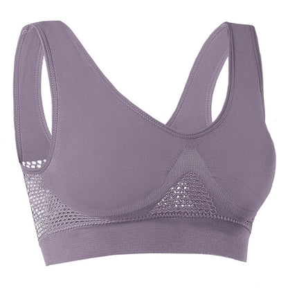 🥰【2 sztuki】Oddychający i chłodny biustonosz w dużym rozmiarze ✨❤️【40-120KG】