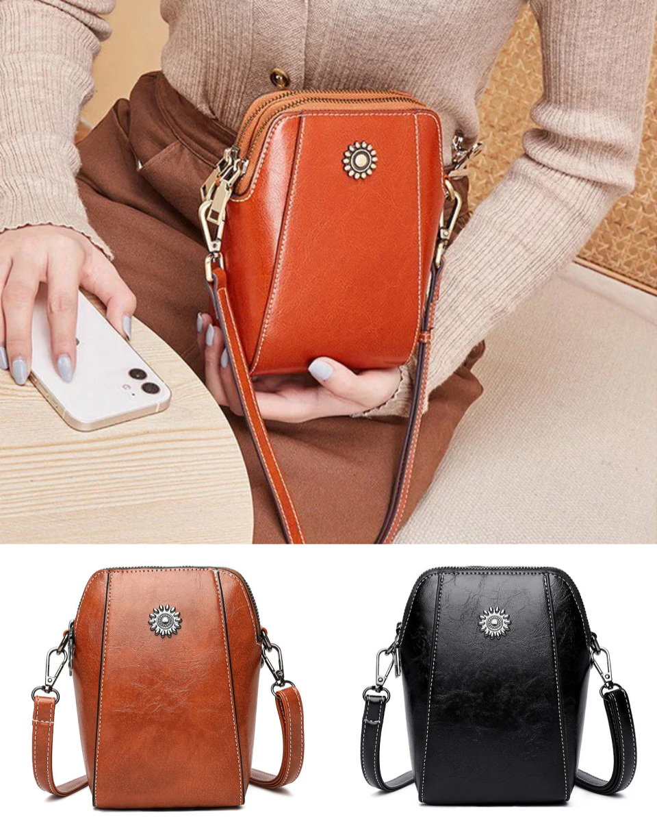 🔥👜【Specjalna oferta letnia】💖Nowa prosta wielofunkcyjna modna torba na ramię ze skóry naturalnej, mała i wykwintna