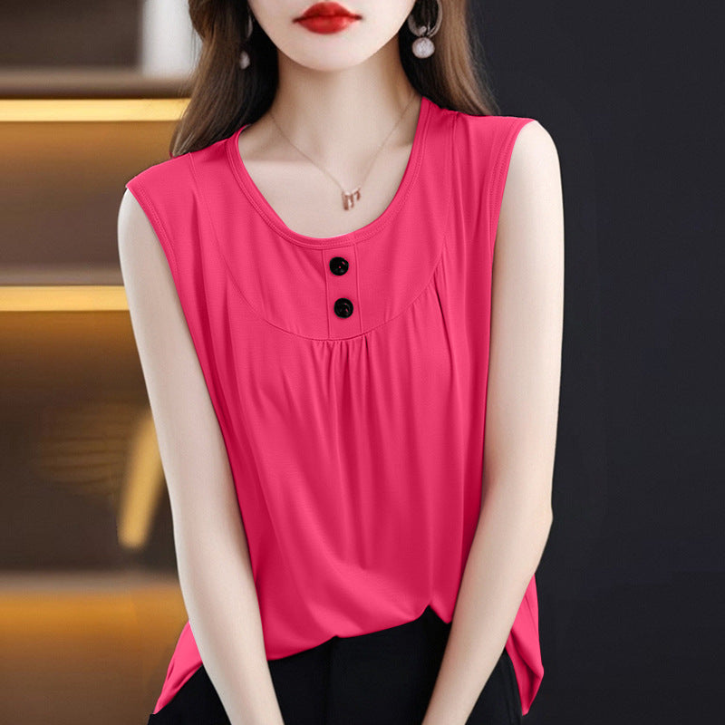 🌺【3XL-6XL】🟡【Kup jeden, a drugi dostaniesz gratis】🟢 Letnie damskie kamizelki dostępne w różnych kolorach💛