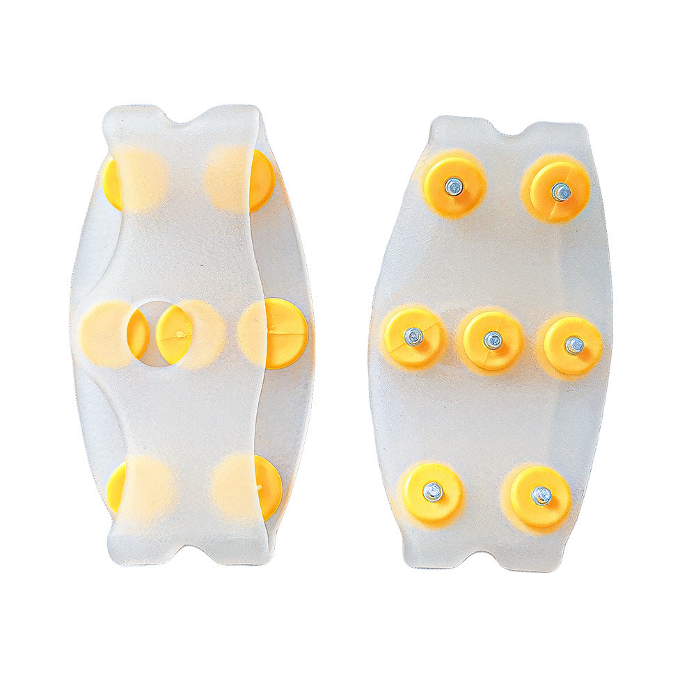 🚶🏔️Kupite jedan, dobijte jedan gratis🔥Nevidljivi protuklizni rukavi za dereze s 5 zubaca, prozirni vanjski rukavi za dereze, pogodni za planinarenje po snijegu, planinarenje, penjanje po stijenama i zimske ledene površine, obavezni za starije osobe.