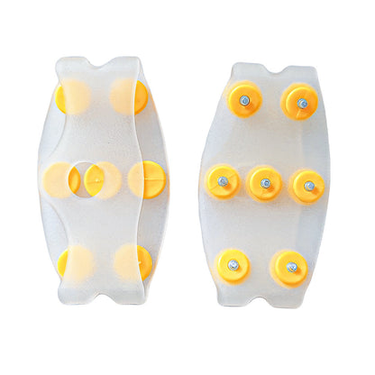 🚶🏔️Kupite jedan, dobijte jedan gratis🔥Nevidljivi protuklizni rukavi za dereze s 5 zubaca, prozirni vanjski rukavi za dereze, pogodni za planinarenje po snijegu, planinarenje, penjanje po stijenama i zimske ledene površine, obavezni za starije osobe.