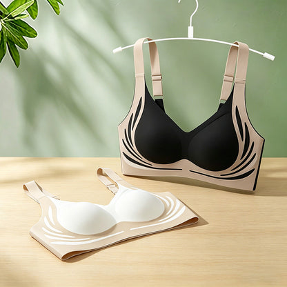 【Oferta por tiempo limitado】【Paquete de 4】Sujetador de una pieza sin aros para mujer【40-85 kg】