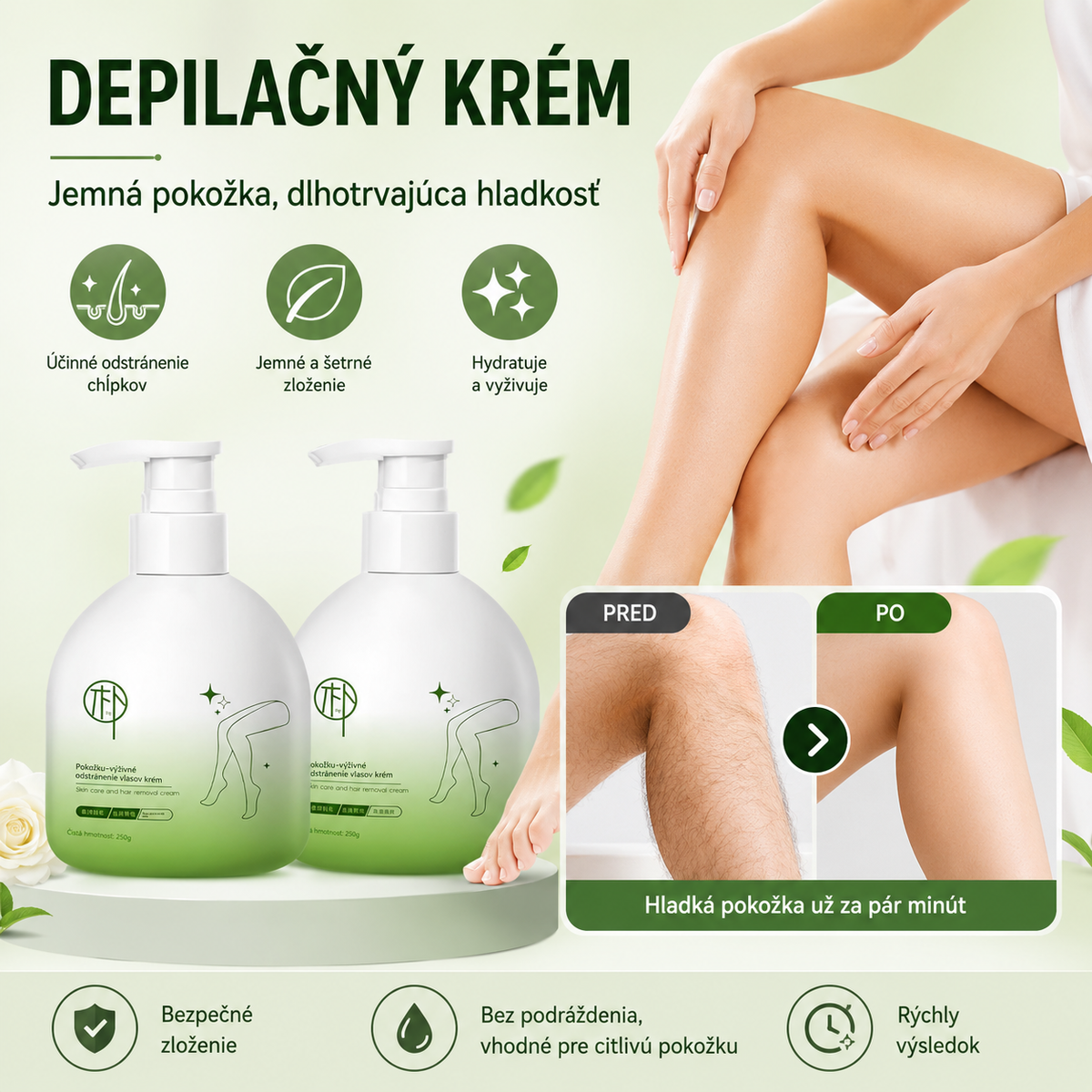 ✨Kit de depilación suave y respetuoso con la piel | Oferta por tiempo limitado🎁