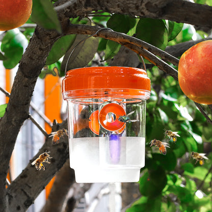 【2 piezas 27 €】🐝☀️ Trampa solar para avispas para patios y jardines 🔋🌿 – Altamente eficiente, recargable, resistente a la intemperie, cubre hasta 500 metros cuadrados.✅️Pago contra entrega