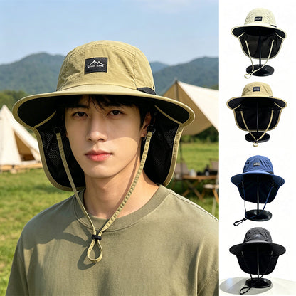 🔥✨【Compra 1 y llévate 1 gratis】🧢Sombrero tipo cubo plegable unisex para protección solar