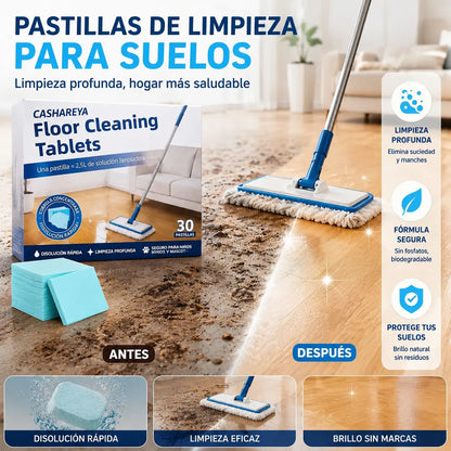 ✨【3 paquetes, 90 pastillas en total】Toallitas limpiadoras de suelos solubles en agua ✅️Pago contra entrega