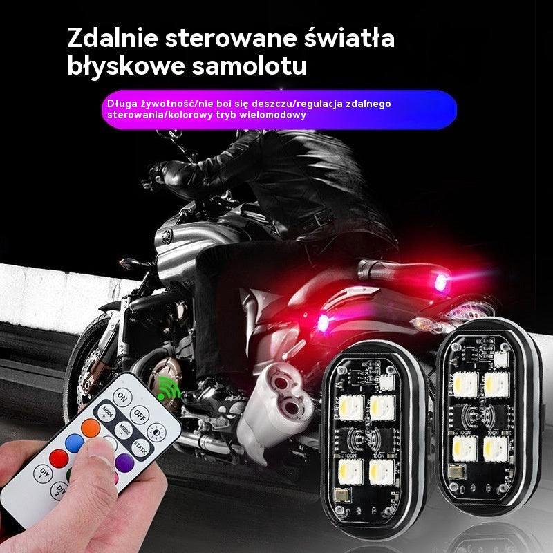 🚥Oferta ograniczona czasowo🚗🛵Dekoracyjne światła samochodowe LED, światła nastrojowe, migające światła ostrzegawcze, ultradługa żywotność baterii, wodoodporność