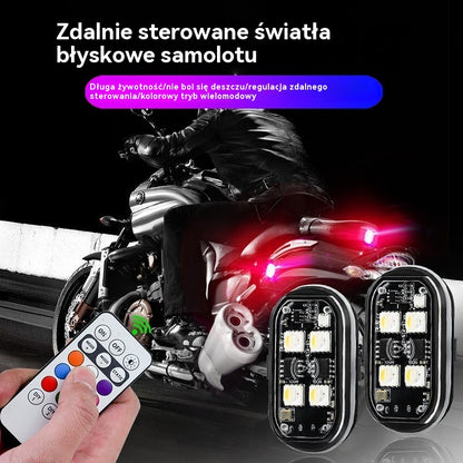 🚥Oferta ograniczona czasowo🚗🛵Dekoracyjne światła samochodowe LED, światła nastrojowe, migające światła ostrzegawcze, ultradługa żywotność baterii, wodoodporność