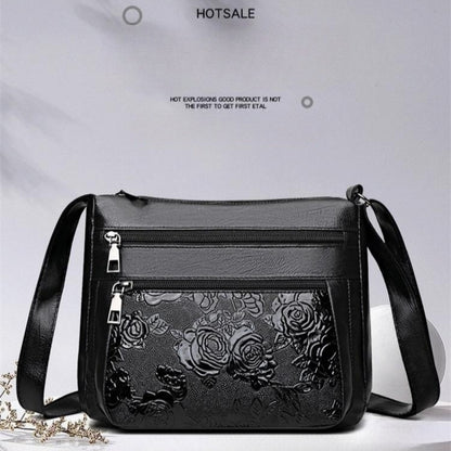 ✨👜Nowa, miękka, skórzana, modna, swobodna torba na ramię