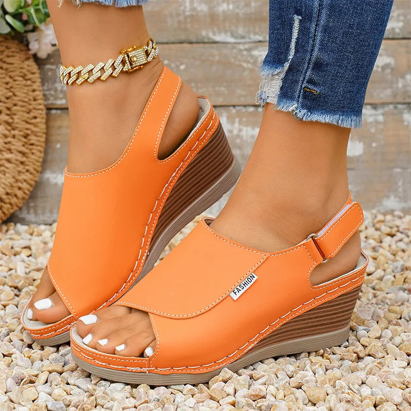 👡Sandalias con cierre de velcro, suela ligera, elegantes y cómodas. ✅️Pago contra entrega