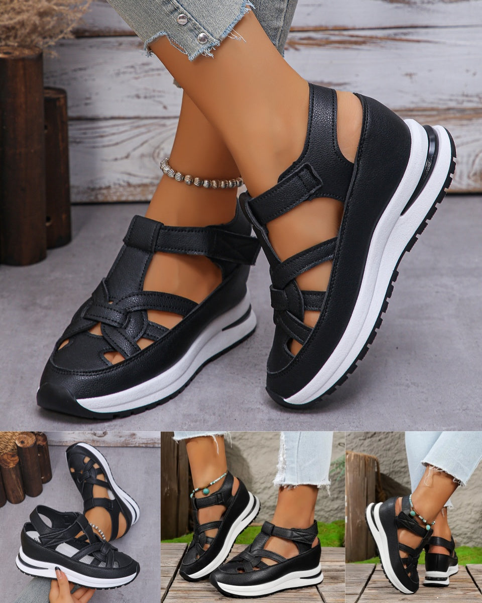 👡 【35-43】 2025 Lato Nowe Damskie Sandały Casualowe Na Grubej Podeszwie