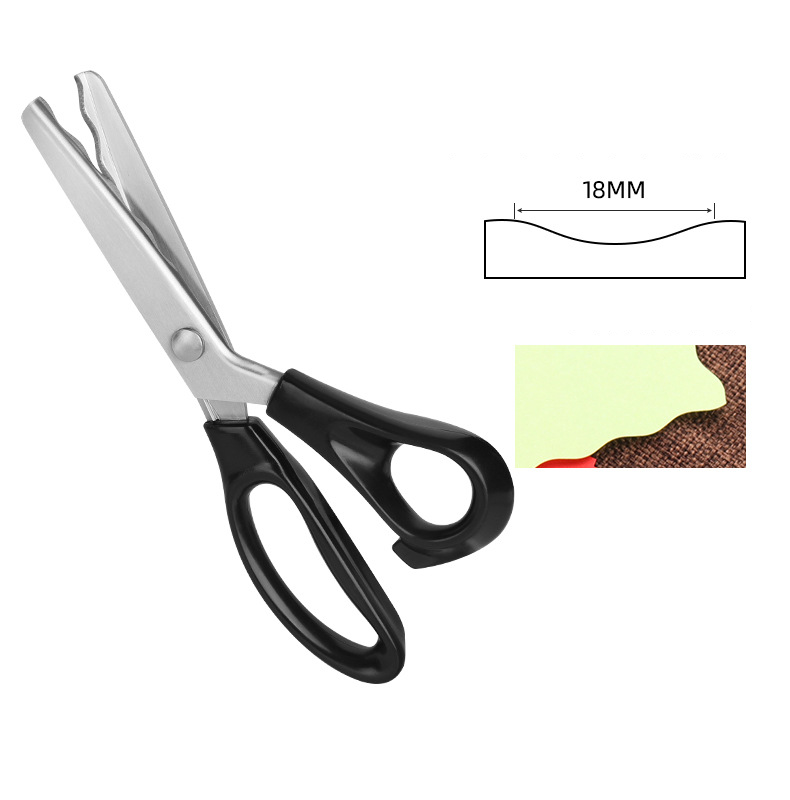 🔥✂️ Nožnice na čipku so zúbkovaným okrajom pre domácnosť – ľahko vystrihnete krásne tvary