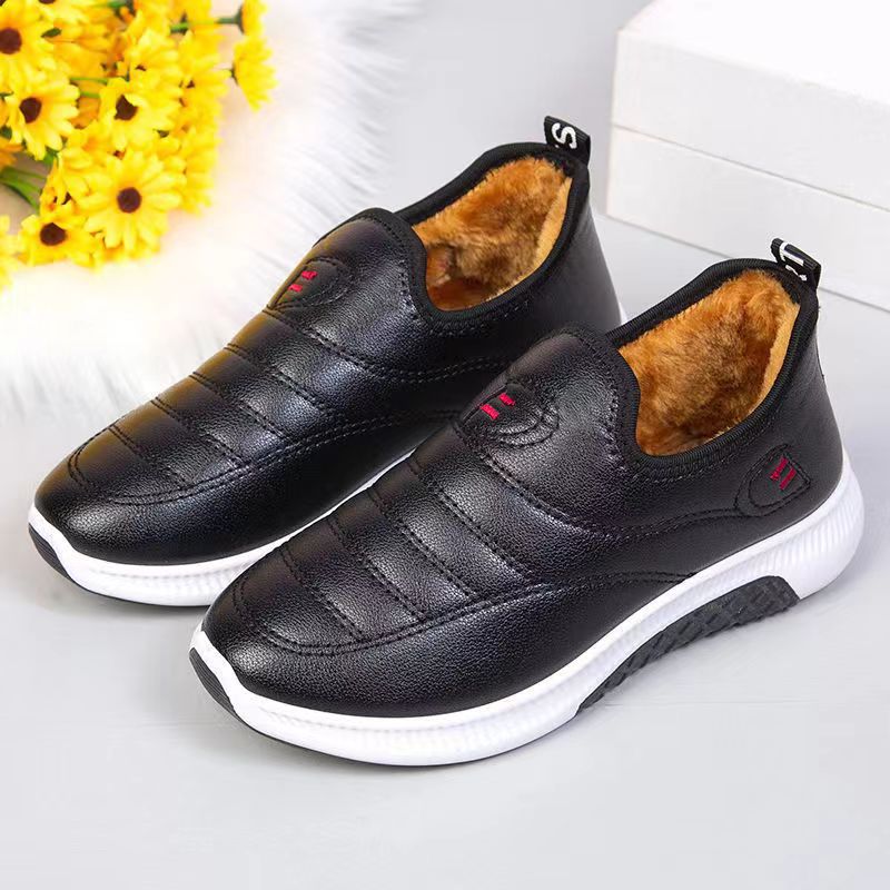 🔥🔥【Wyprzedaż butów zimowych】✨👞【35-41】Miękkie, wygodne, ciepłe i wodoodporne bawełniane buty dla kobiet w średnim i starszym wieku na zimę