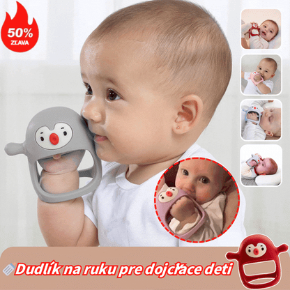 💝【Kupite jedan, dobijte jedan gratis】-39% popusta👼 Silikonska igračka za nicanje grickala za bebe od 0-12 mjeseci, 🍼 Duda za dojenje