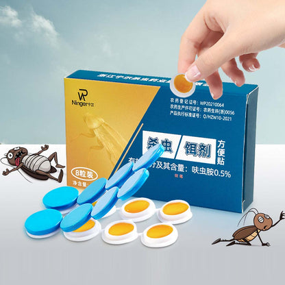 💥【5 cajas con 40 cápsulas】 Parche de cebo de gel fuerte para matar cucarachas