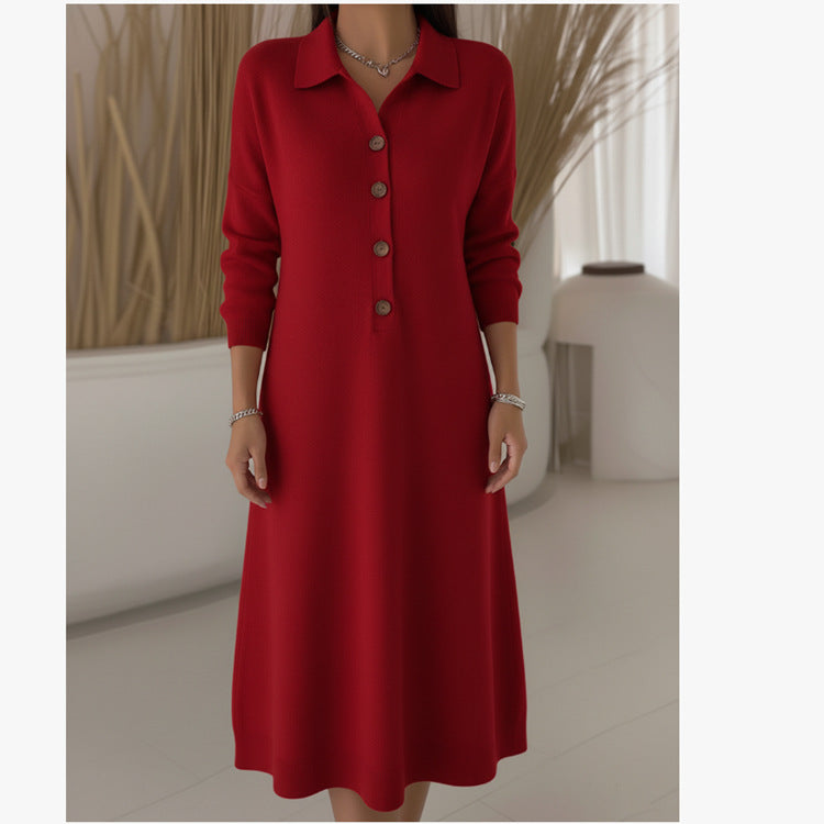 🔥✨ Висококачествена материя 【S-3XL】👗 2026 Нова модна плетена рокля