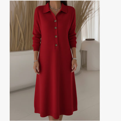 🔥✨ Висококачествена материя 【S-3XL】👗 2026 Нова модна плетена рокля