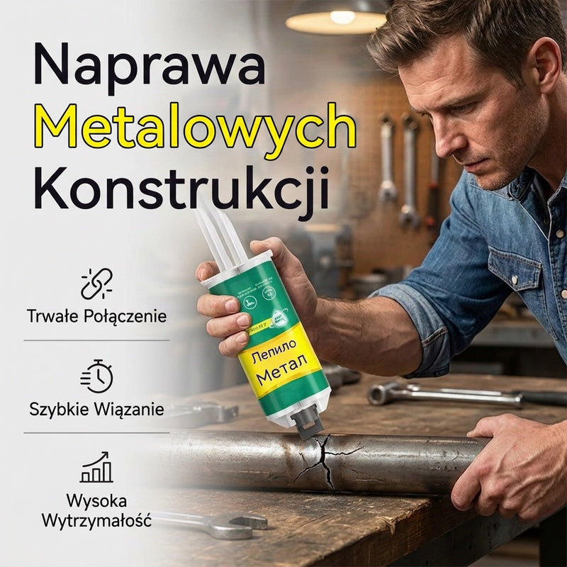 【Zestaw 3 sztuk】 Tylko 109 zł 🔥50% zniżki przez ograniczony czas! 🛠️ Mocny klej AB do naprawy metalu