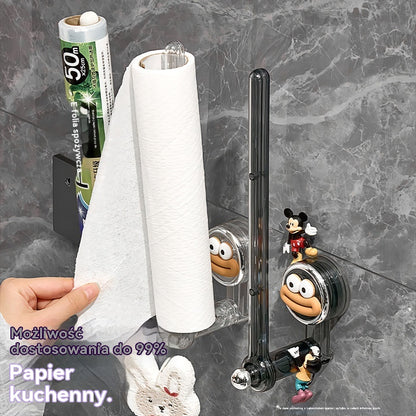 🏆✨ Wieszak próżniowy na pokrywki: BEZ wiercenia, TYLKO praktyczność! 🚀