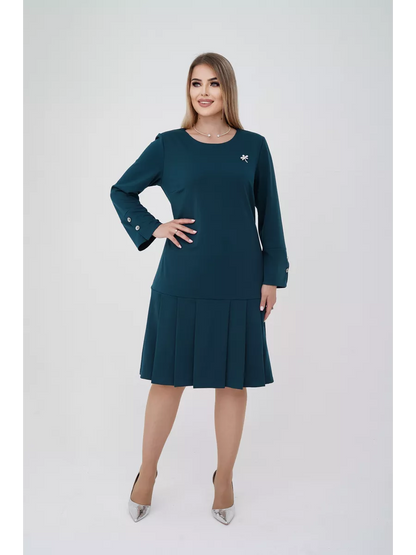✨❤️[S-5XL] 2024 zimowa w nowym stylu, elegancka, wygodna, modna sukienka wysokiej jakości-3826903