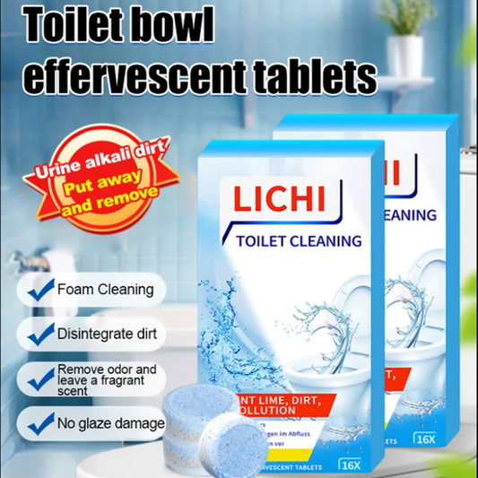 🏆[3-pak] Tabletki musujące do skutecznego czyszczenia toalet-3794918