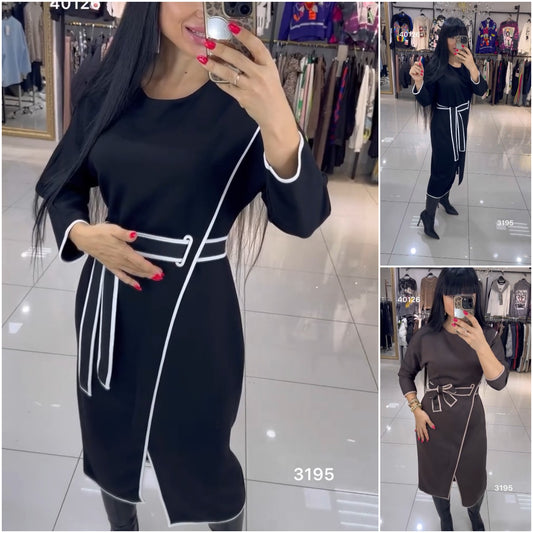 ✨🌈【S-5XL】2025 nowy styl modna, elegancka i wysokiej jakości sukienka