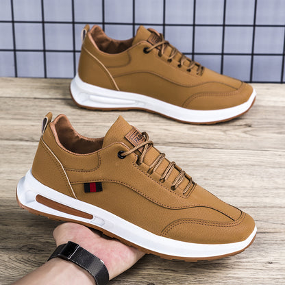 2025 Nowe męskie skórzane buty codzienne -3912556