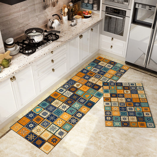 💥Vruće prodavano💥🦶Nova kristalna baršunasta podna prostirka za kućnu upotrebu: upijajuća, neklizajuća, brzosušeća, pogodna za kuhinje, kupaonice, WC-e i vrata