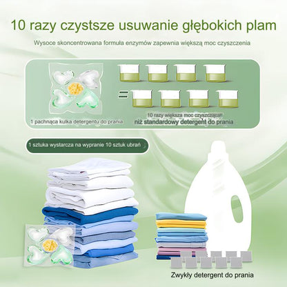 ✨Super duże wiaderko 5 w 1 perełek zapachowych do prania Długotrwały zapach Skuteczne odkażanie-3764860