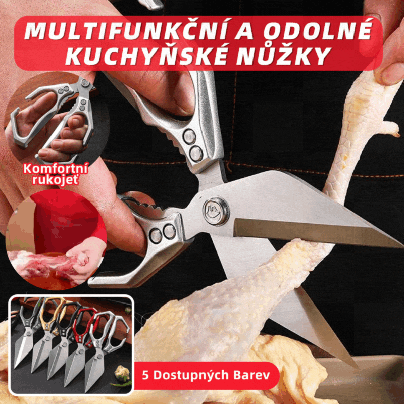 🔥Kúpte 1, dostanete 1 zadarmo🔥Multifunkčné a odolné kuchynské nožnice