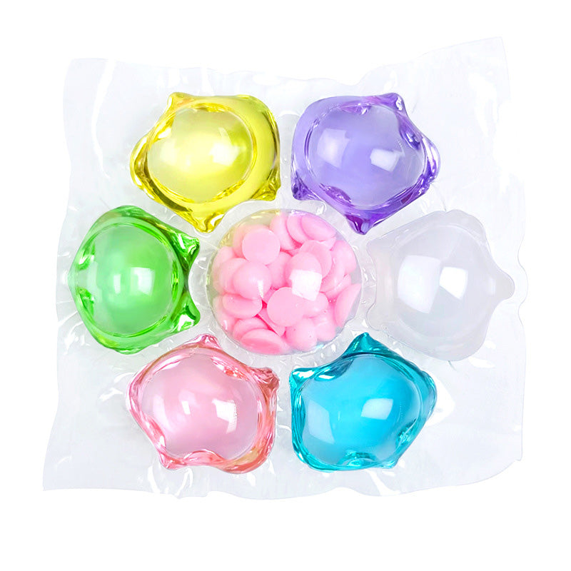 ✨👚【✨60 капсули✨】7 в 1 концентрирани капсули за пране, нежни към дрехите, премахват бактериите