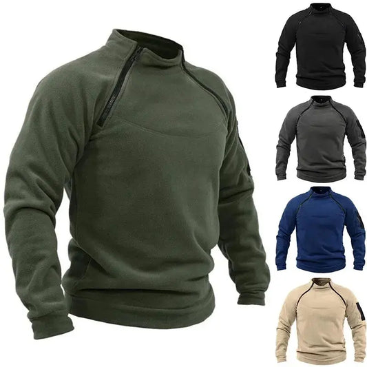 🎉✨【S-4XL】Nové pánske zimné teplé flísové bundy a mikiny - štýlové a pohodlné, prvá voľba na udržanie tepla