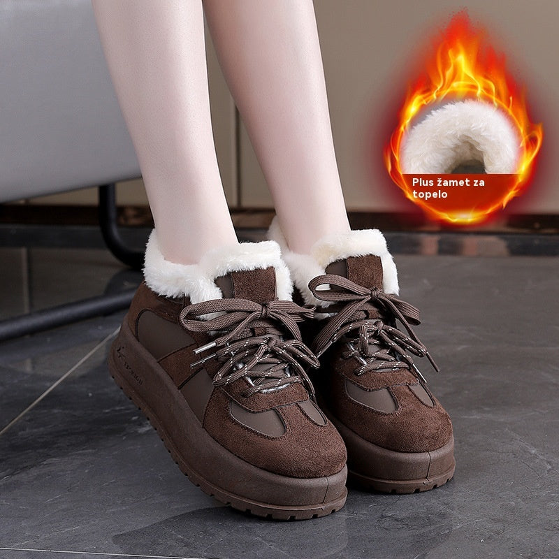 💟💐【Najprodavanije】🔥【Veličine 35-40】Nove ženske zimske čizme s debelim potplatom