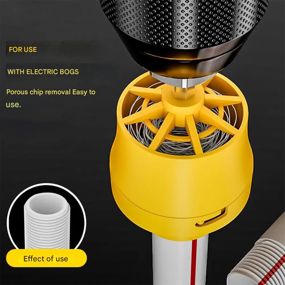 💧【Juego de herramientas para abrir roscas internas + orificios de roscas externas】 Accesorio de Roscado para Tuberías de Agua ✅️Pago contra entrega