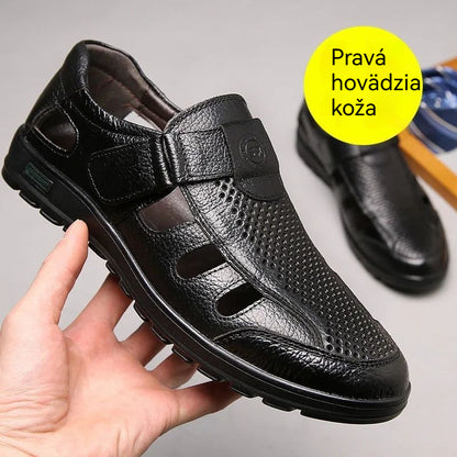 【39-44】🔥2026 Pánske priedušné letné sandále z pravej kože