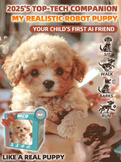 🐶🐶Plačilo ob dostavi - 🔥Moja robotska plišasta igrača mladiček