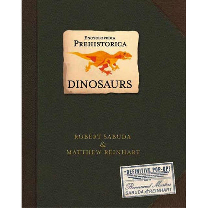 📕 😍3DEnclopediaPrehistoriaDinozauryKsiążka - rozkładanka Encyklopedia dinozaurów